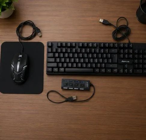 Kit teclado e mouse