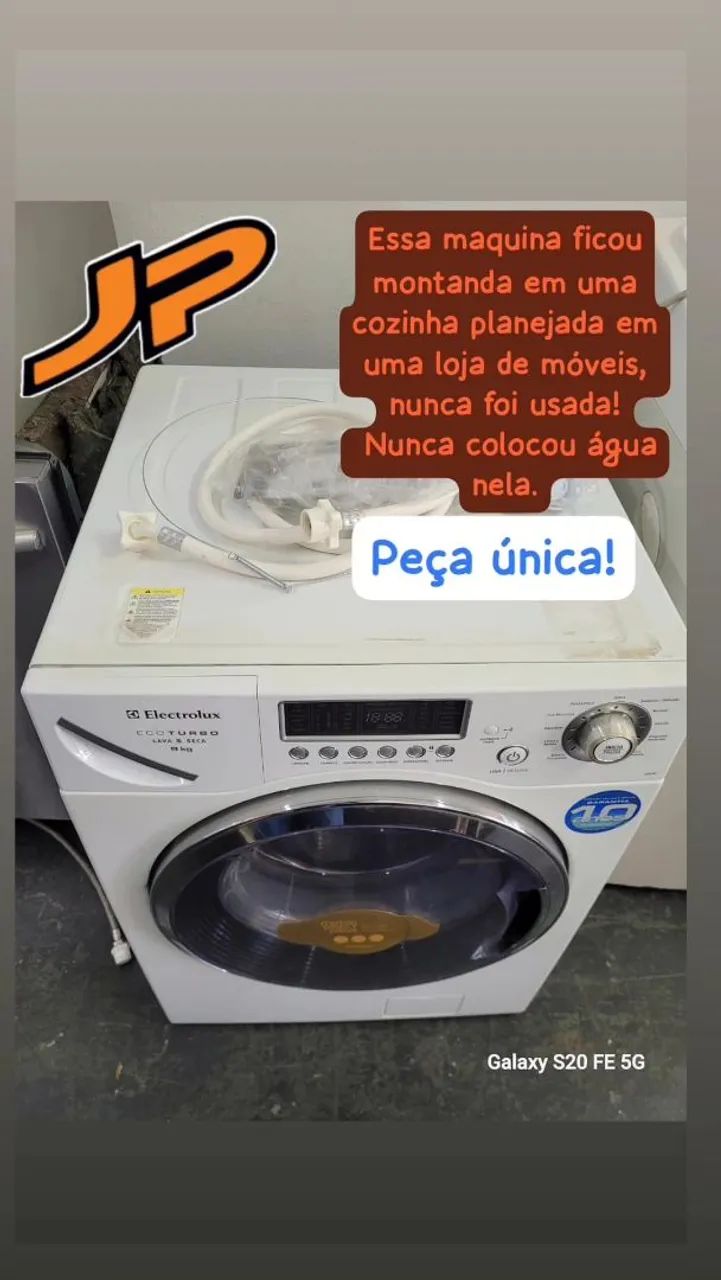 Lava e seca Electrolux nova sem uso  - Foto 2
