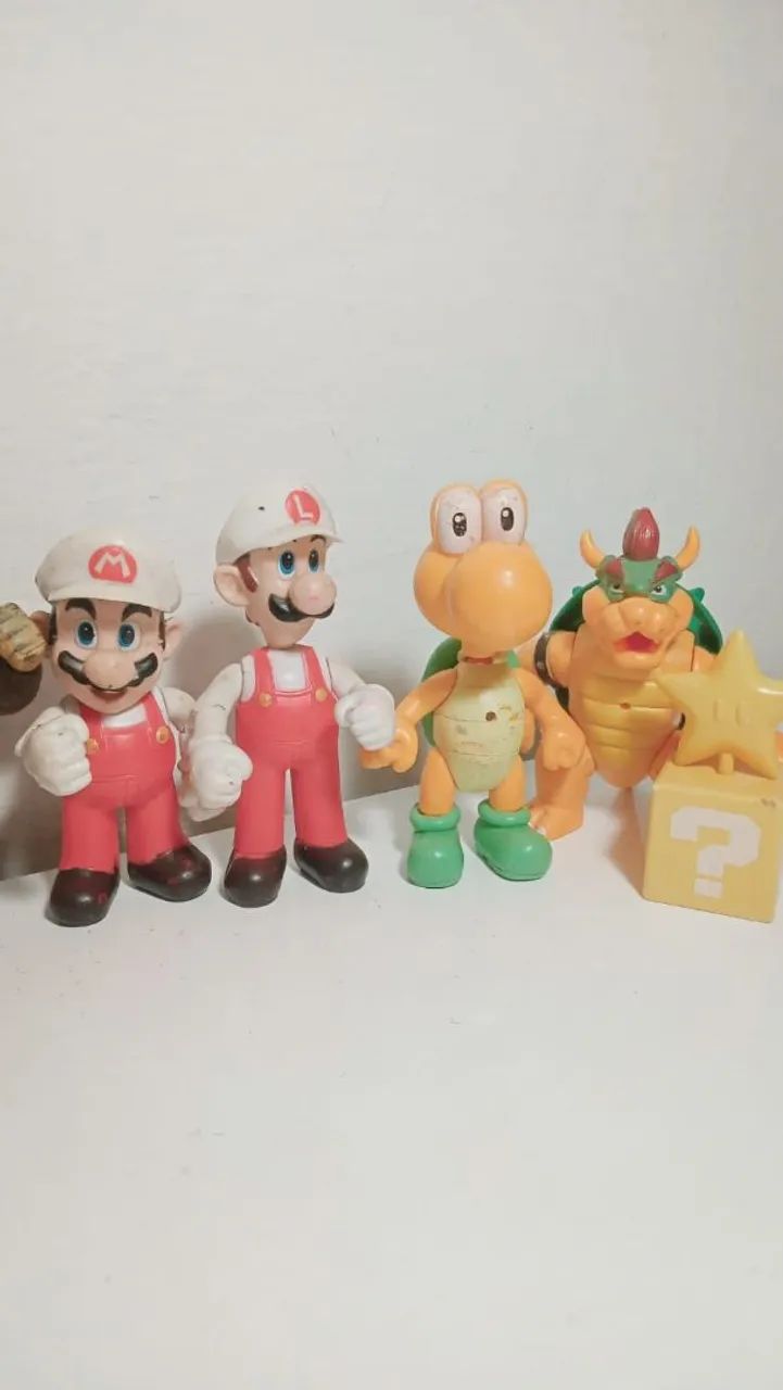  Bonecos Turma do Mário bross