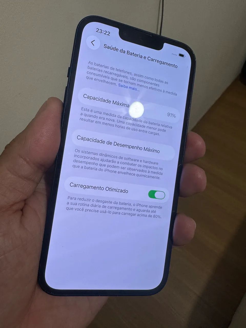 iPhone 13 128 GB com 91% de bateria  - Foto 4