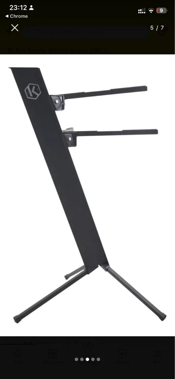 Pedestal teclado - Stay com suporte para notebook - Foto 2