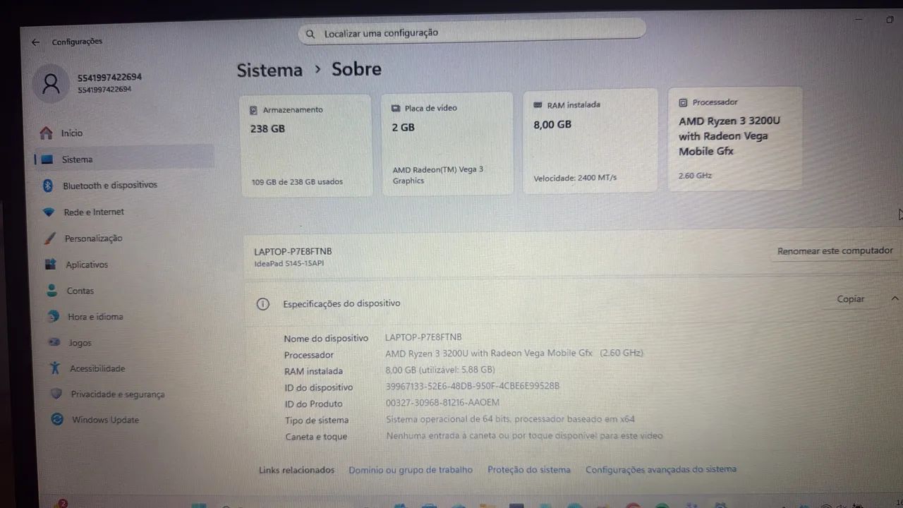 Notebook Lenovo IdeaPad S145 - Foto 4