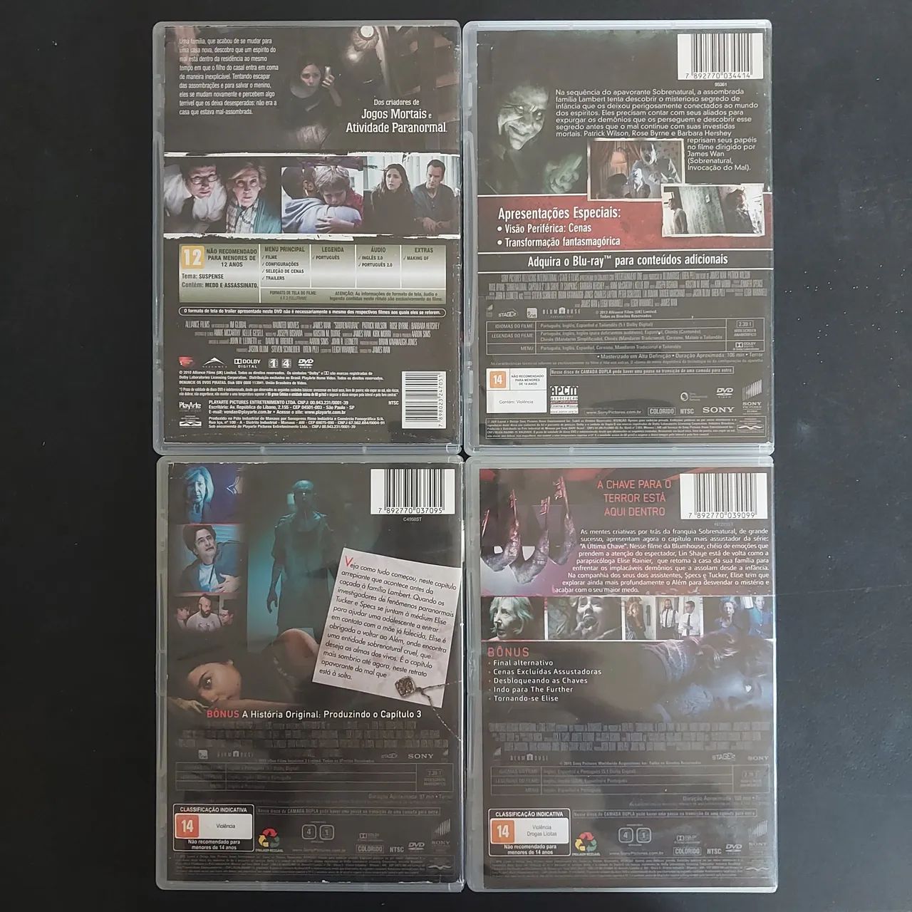 Dvd Sobrenatural - coleção 1, 2, 3 e 4 - Terror - Foto 2