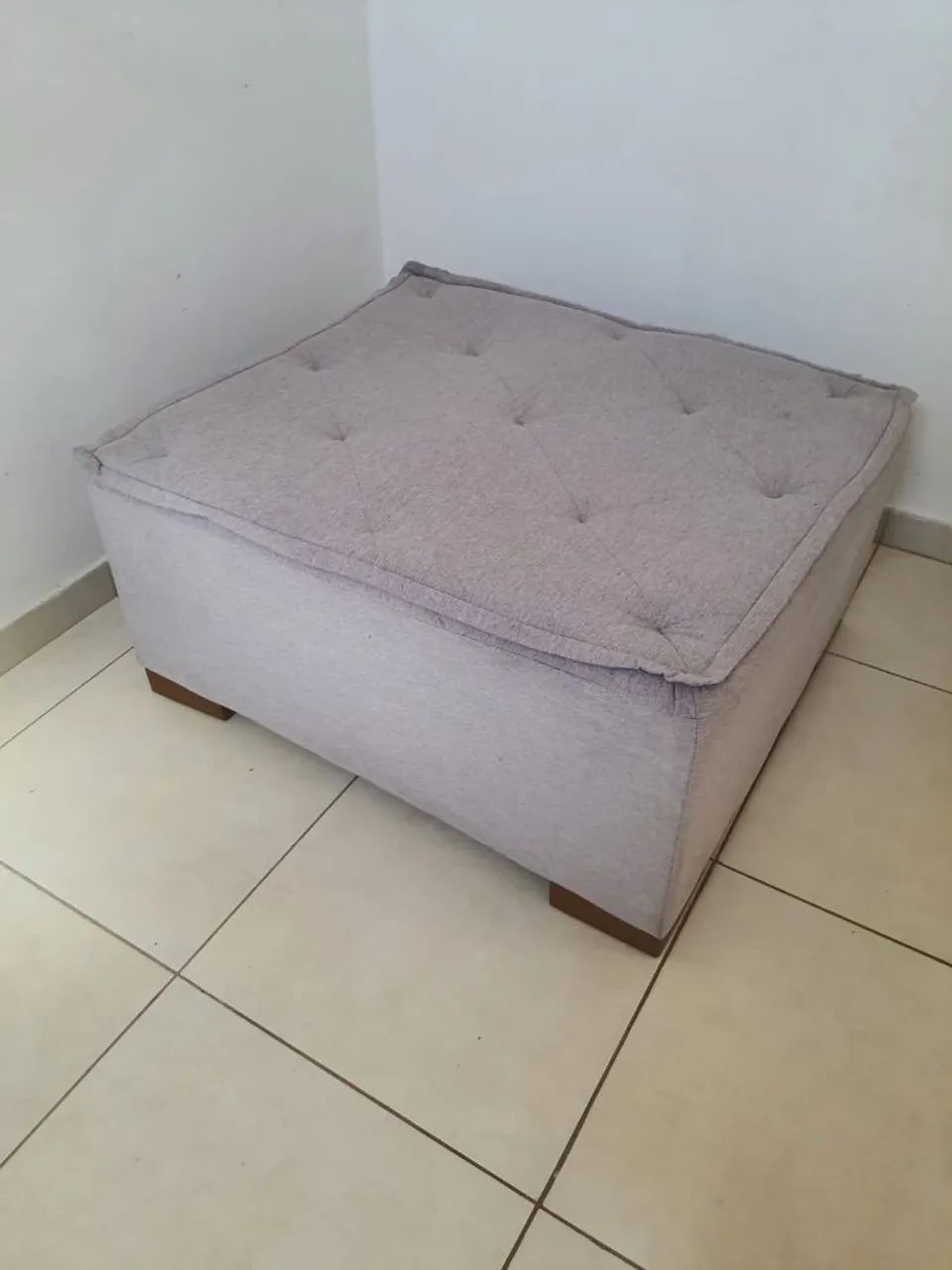 Vendo sofá L + puf grande  - Foto 5