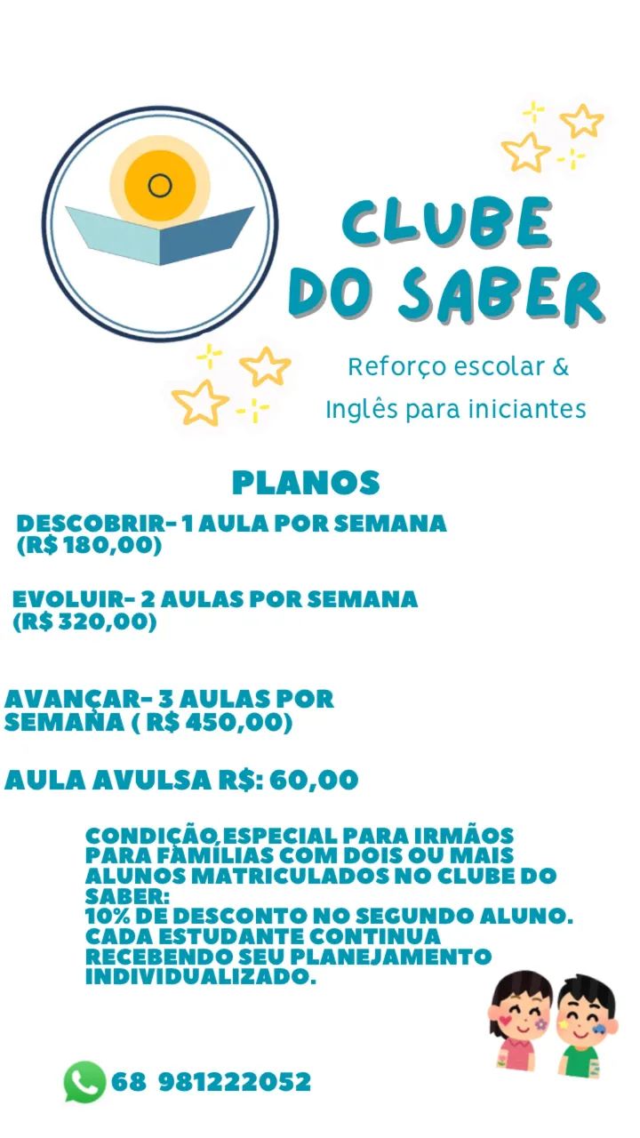 Reforço escolar 