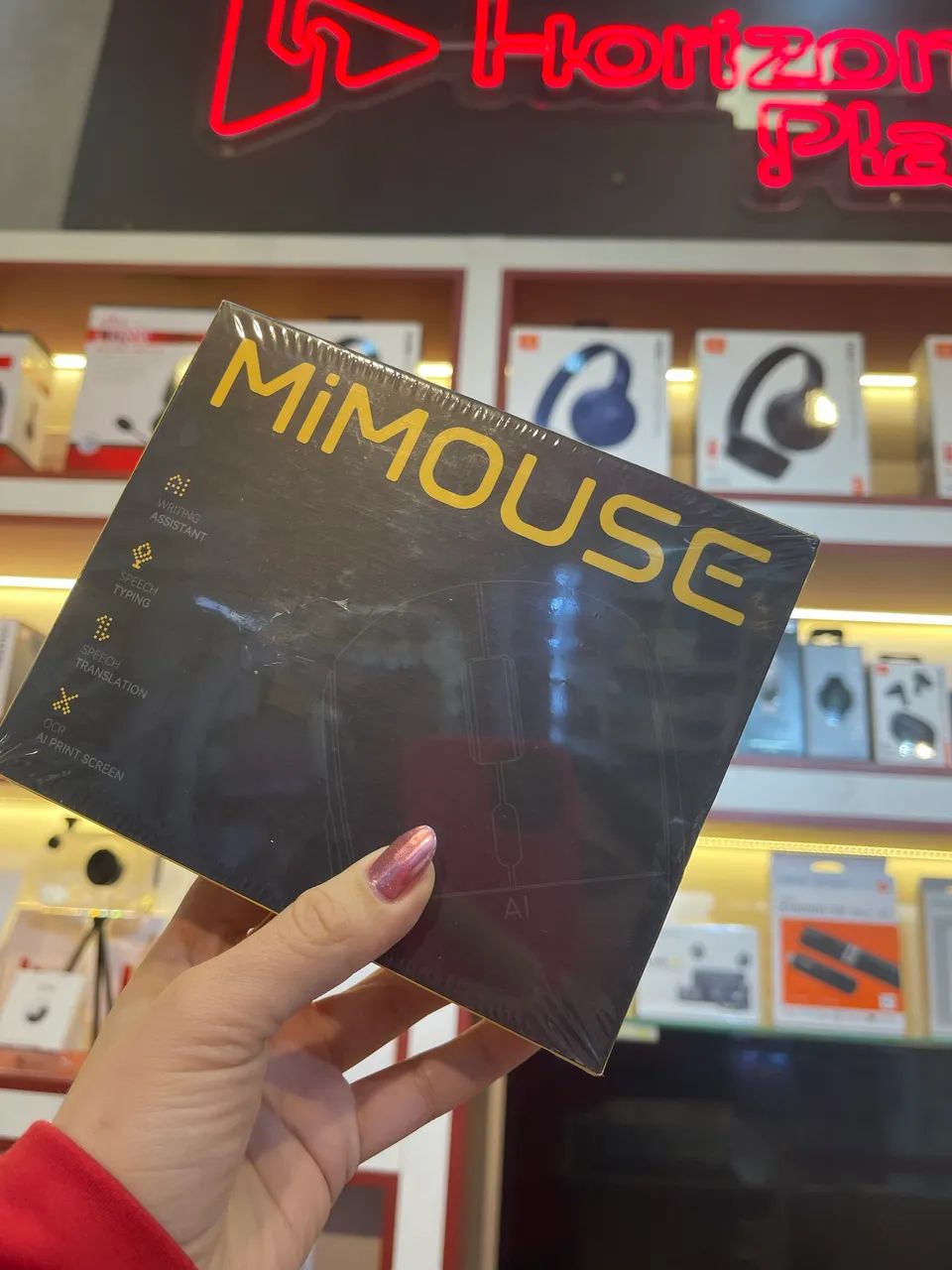 Lançamento mouse Xiaomi em4 AI 
