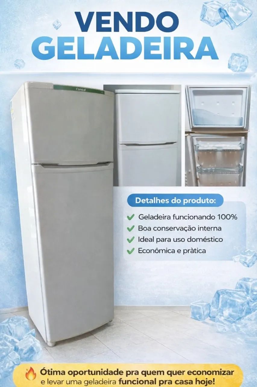 Geladeira Consul 
