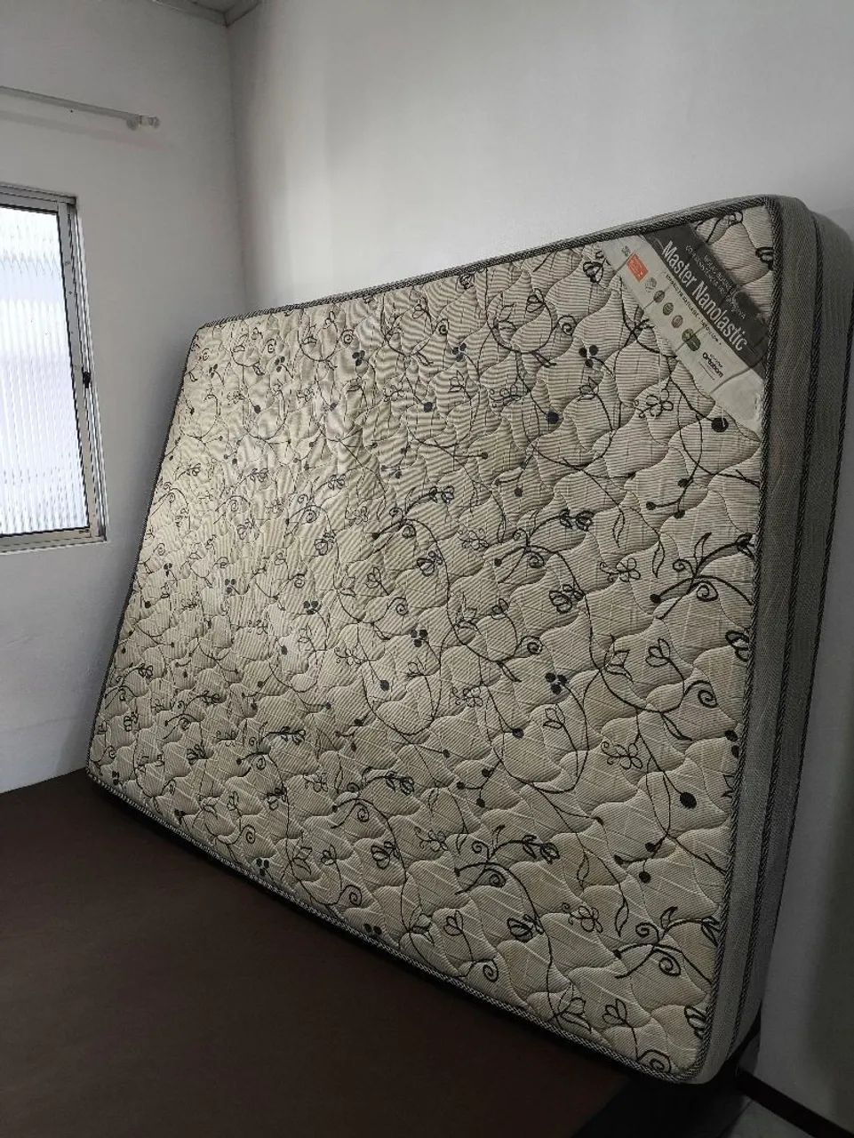 CAMA CASAL - BASE+COLCHÃO (ORTOBOM) 