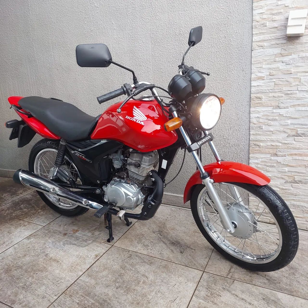 Fan 125 Es Partida Elétrica 2013