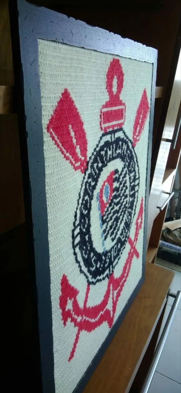 quadro bordado a mão
