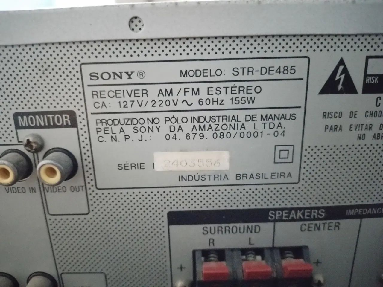 Receiver Sony STR DE485 - Foto 5