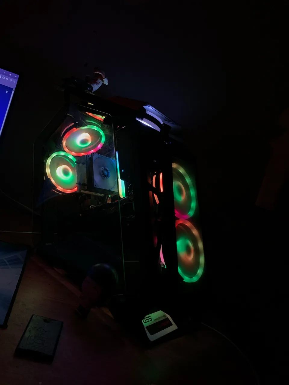Gabinete Gamer + 6 fans rgb rainbow  - Foto 4