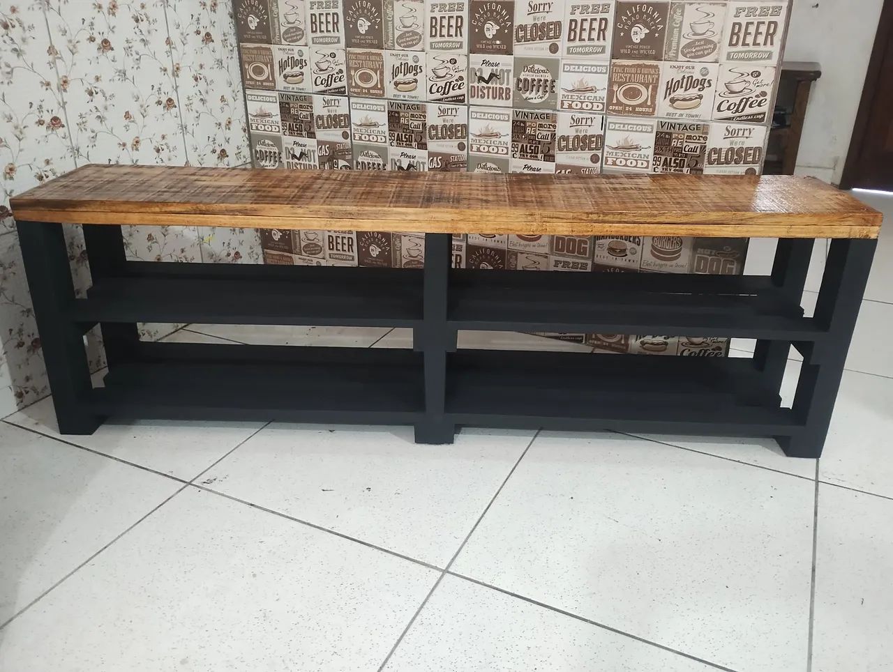 SÓ BANCO E BANCO SAPATEIRA 1.20 M  COMPRIMENTO ,TAMBEM OUTROS TAMANHOS  - Foto 4