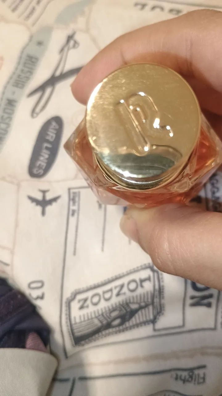 perfume rabanne million gold for her feminino eau de parfum - Foto 4