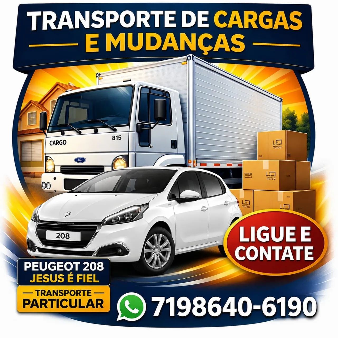 Carreto e mudanças 