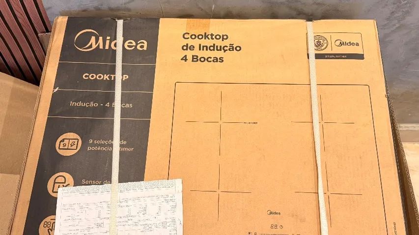 Cooktop de indução 4 bocas Midea - Foto 3