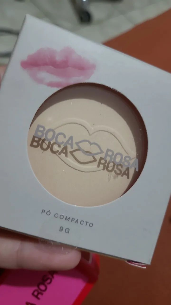 Pó Compacto Trans. Boca Rosa