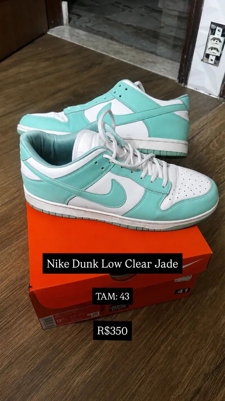Nike Dunk Low Clear Jade 