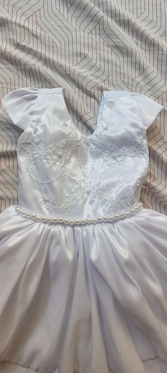 Vestido branco festa / batismo  - Foto 3