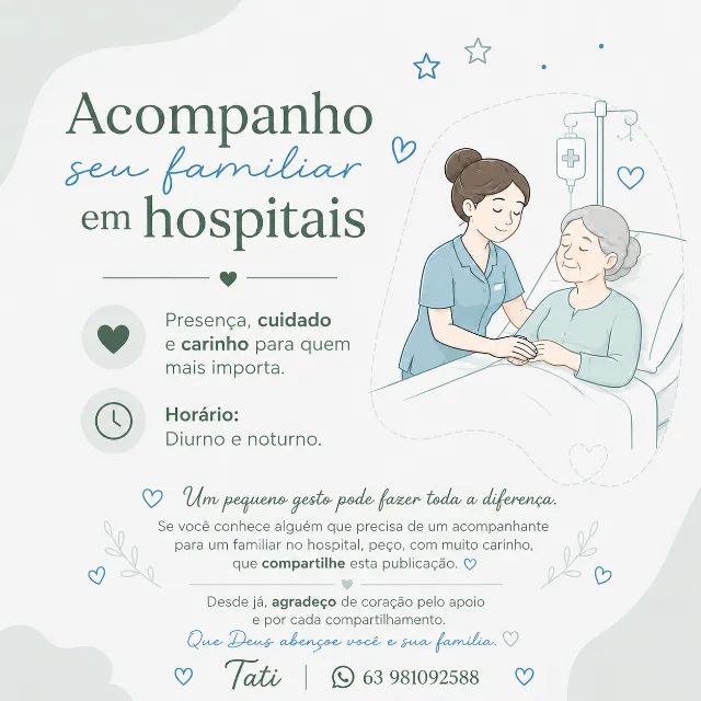 Acompanhante hospitalar 