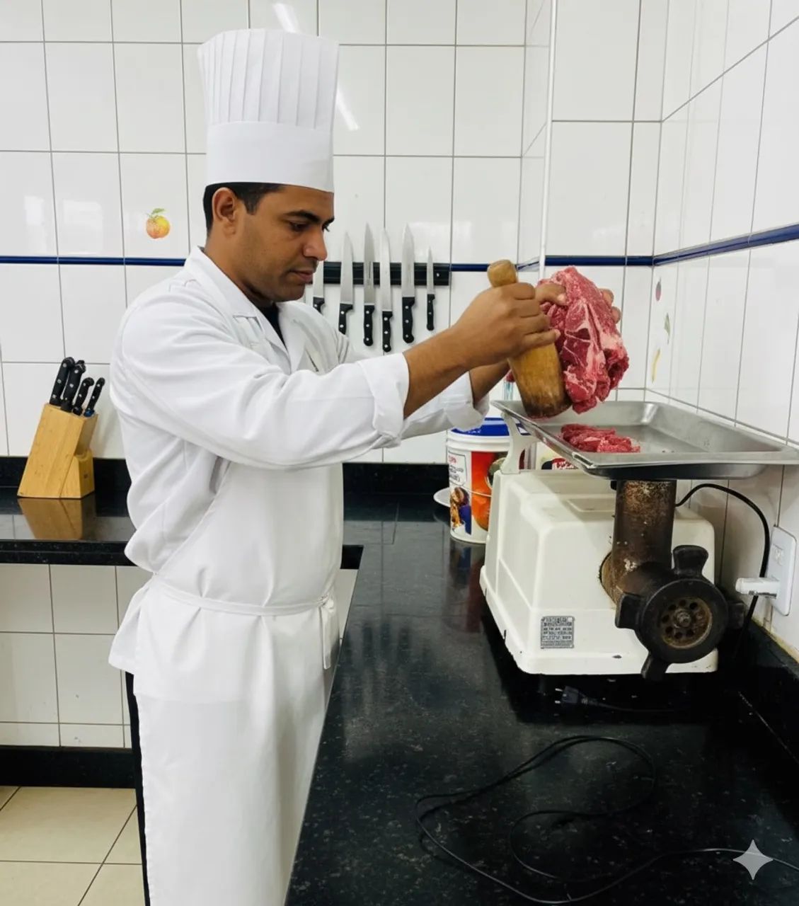 Moedor de carne profissional CAF 22 - Foto 2
