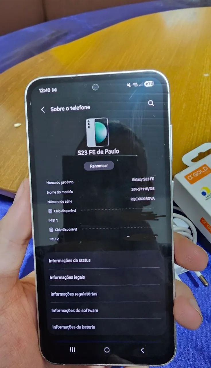 SAMSUNG GALAXY S23 FE 256GB - Foto 3