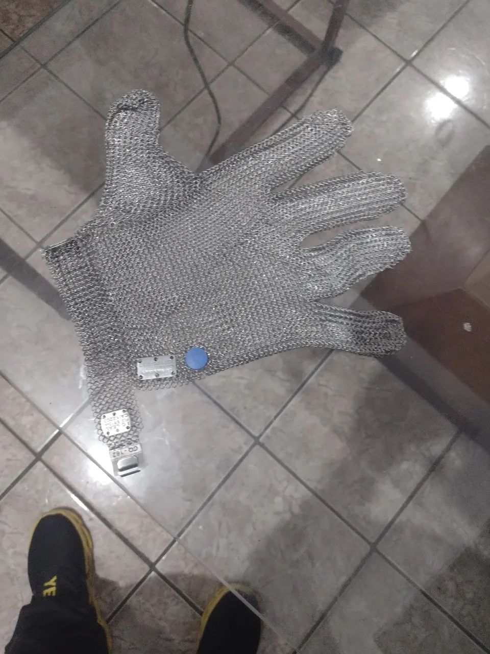 Luva aço inox 