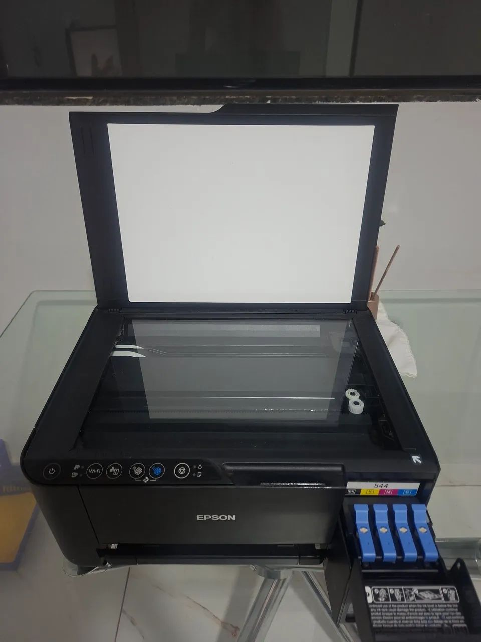 Impressora Multifuncional Cor Epson Ecotank L3150 (Usado) - Foto 4
