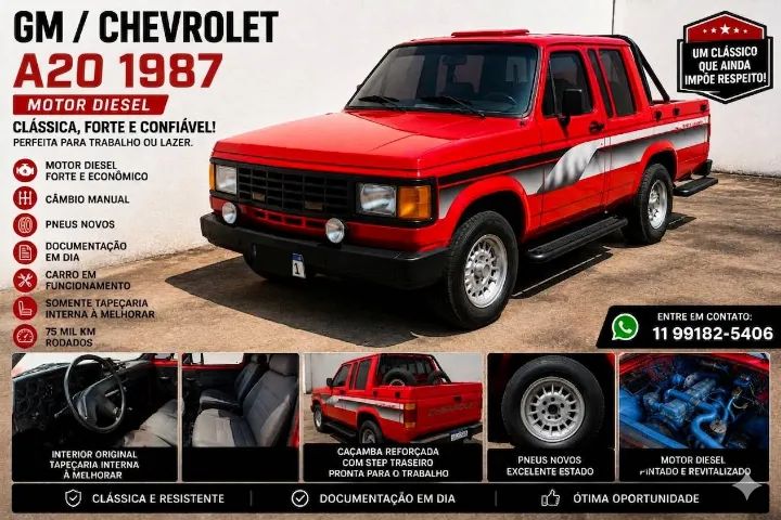 Chevrolet D-20 1987