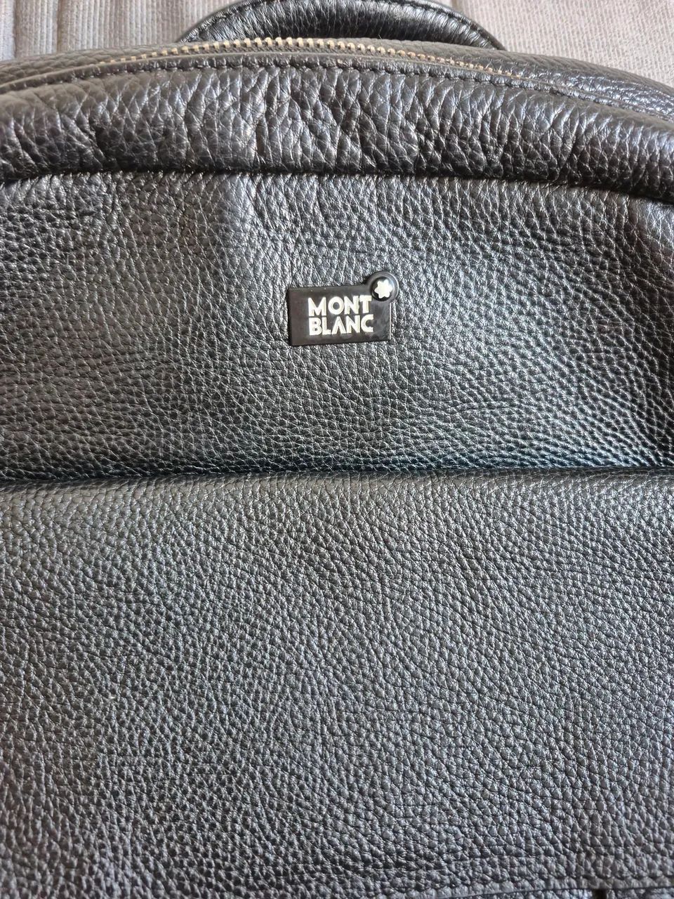 Mochila Montblanc (Platinum Leather Collection) - Foto 4