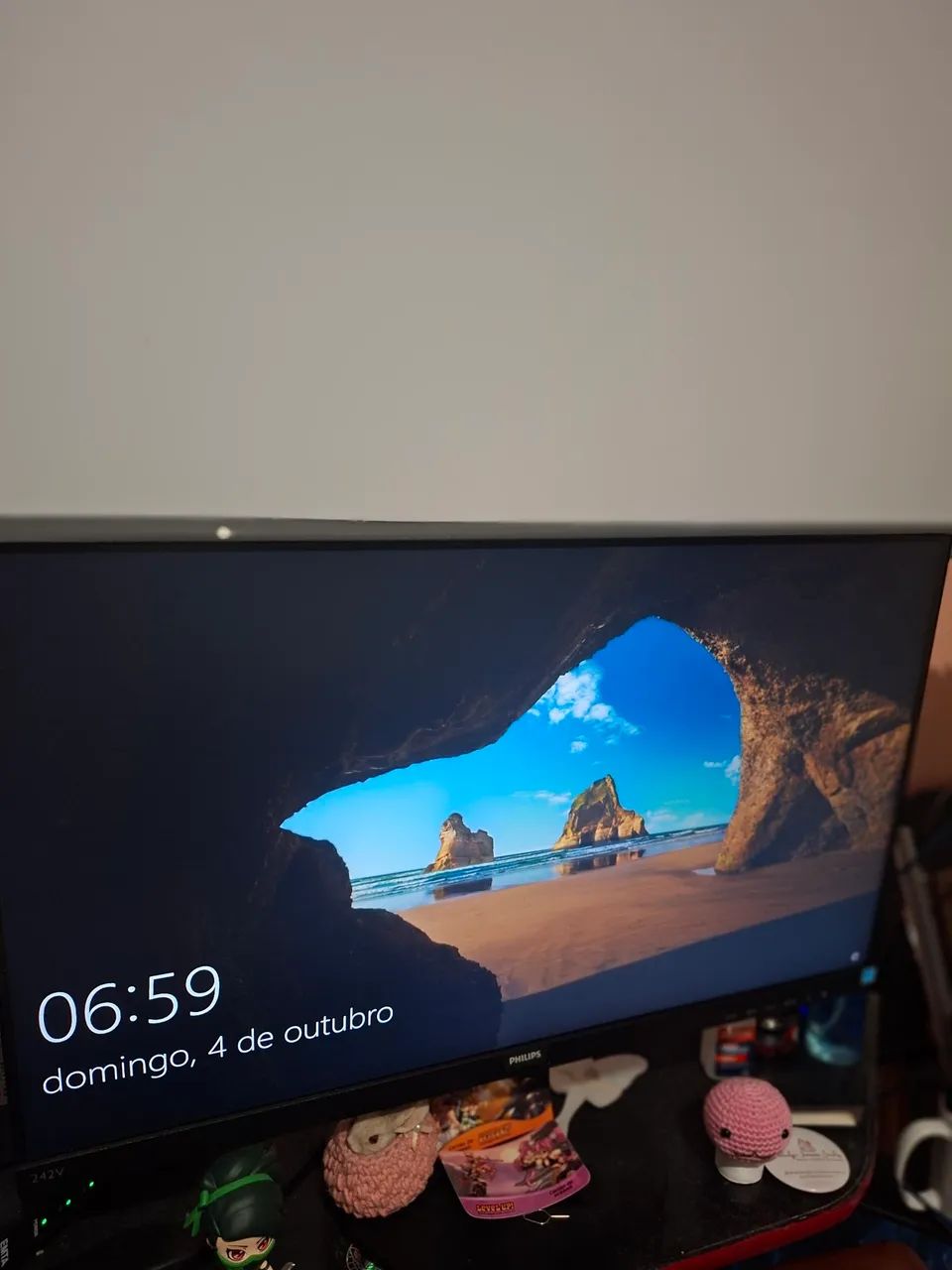 Monitor Philips 23,8" IPS Full HD 75Hz - 242V8A