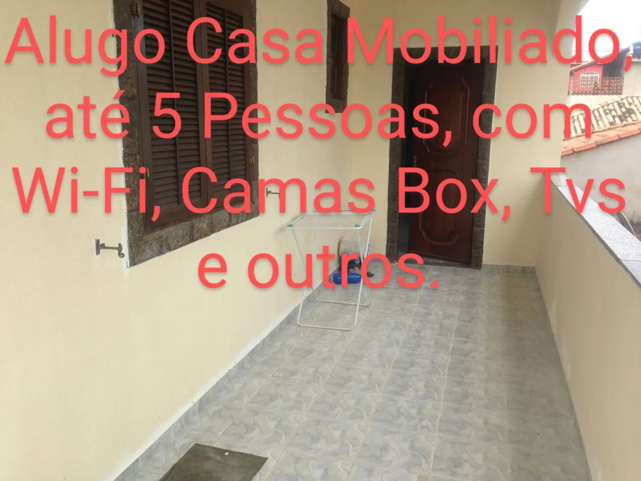 Casa Mobiliada Colinas - Max 5 pesso