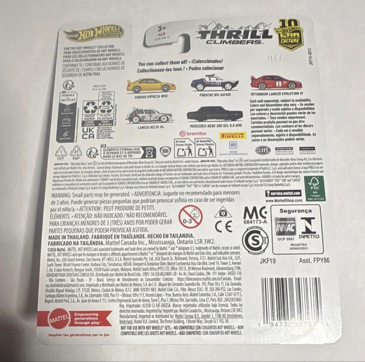 Kit 5 Hotwheels premuim trhill Climbers  - Foto 2