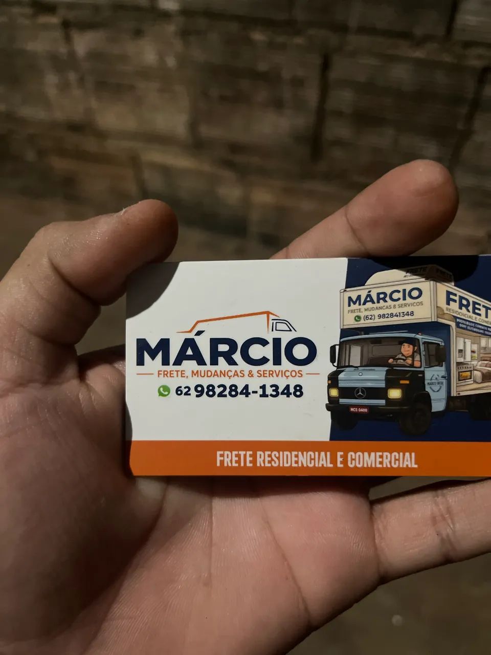 Frete e mudança 