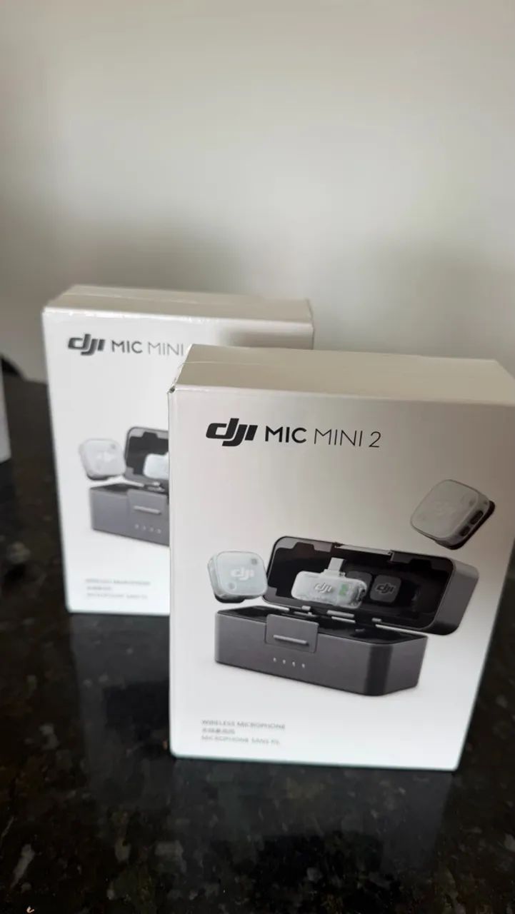 Microfone DJI Mic Mini 2 (2 TX Microfone)
