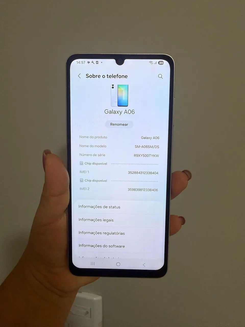 Samsung A06, 128 gigas - Foto 5