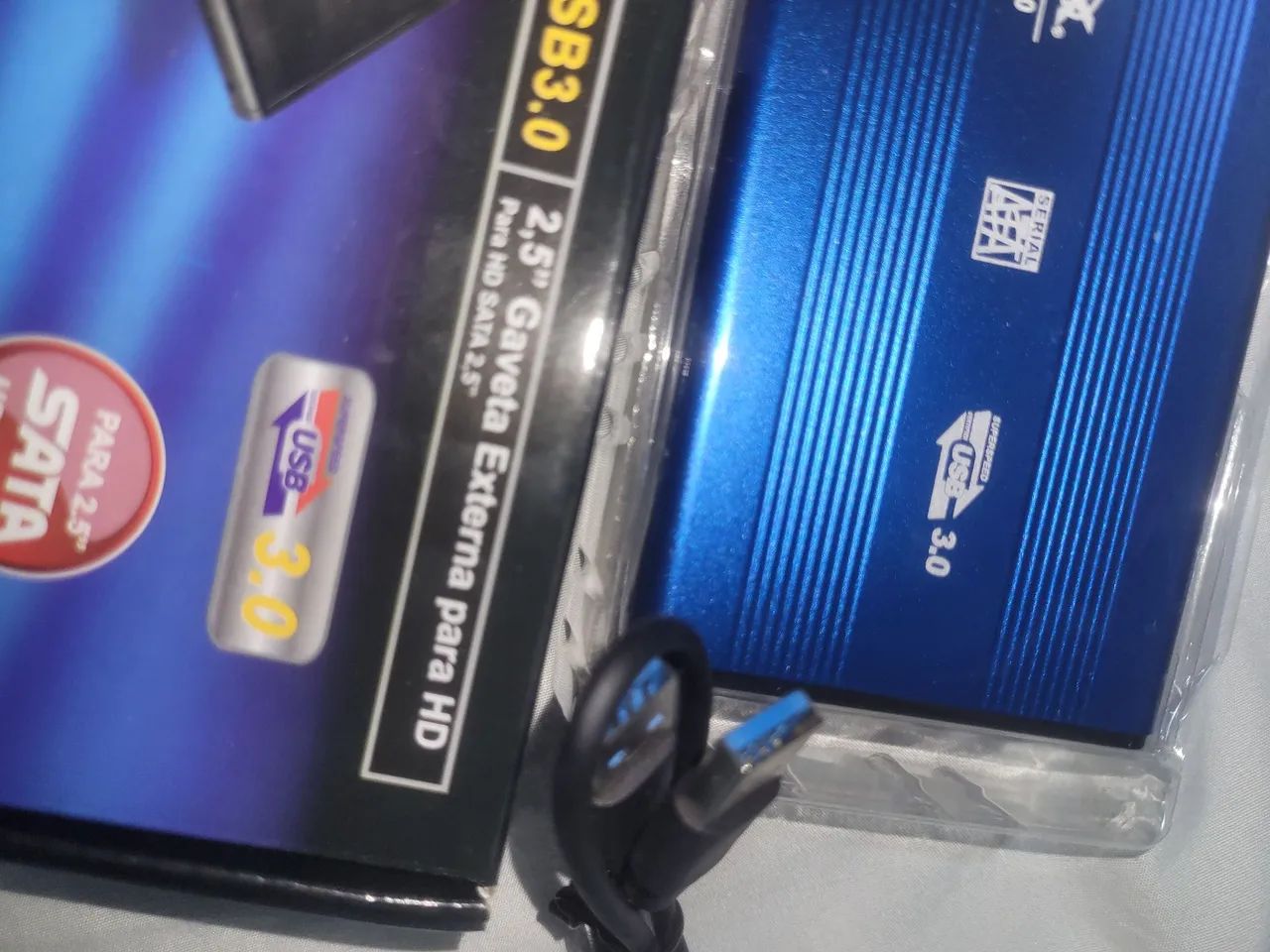 HD EXTERNO 1 TB e Case USB 3.0 - Ideal para PS3, PS4, Xbox 360 e Xbox One - Foto 5