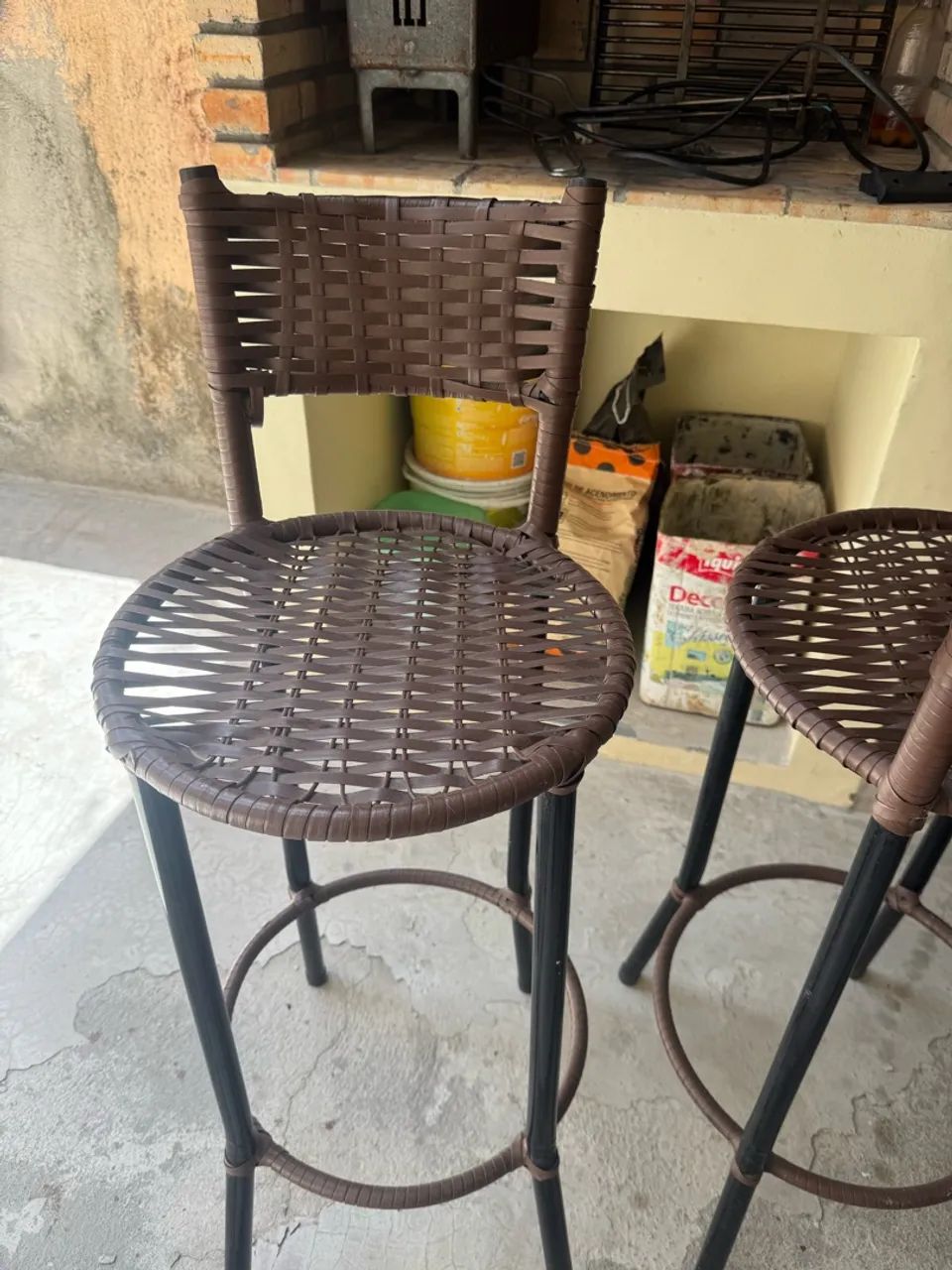 Banquetas de ferro  - Foto 3
