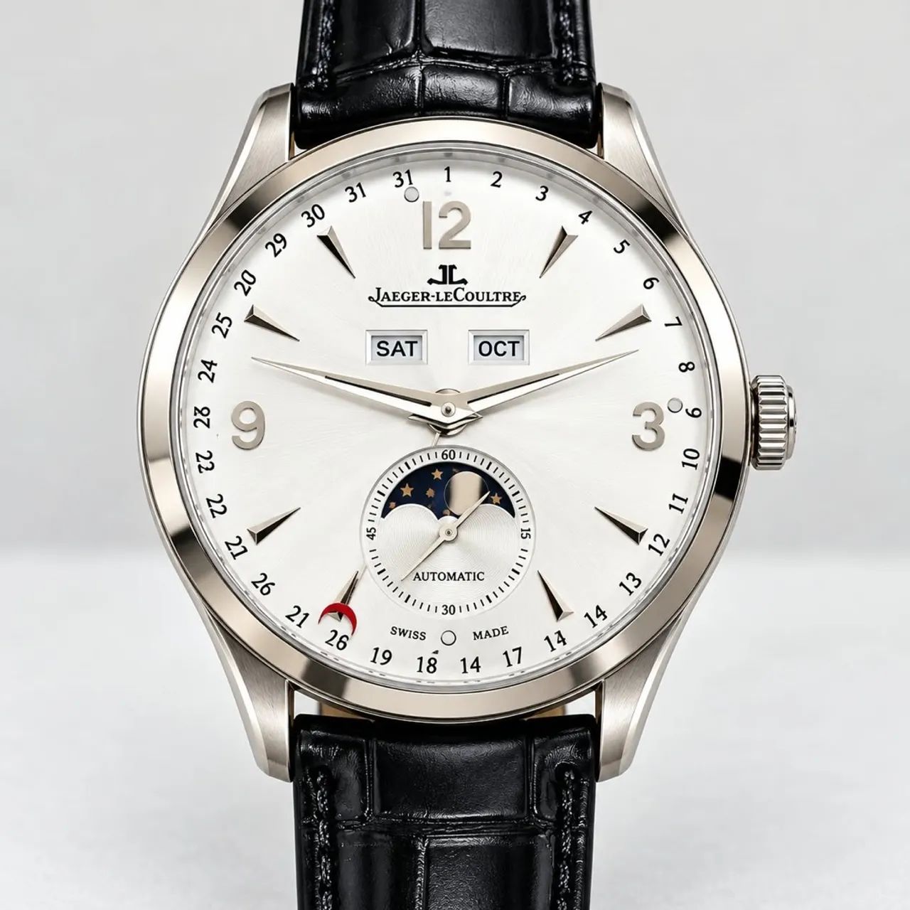 Relógio Jaeger-LeCoultre Automático Moonphase Calendário