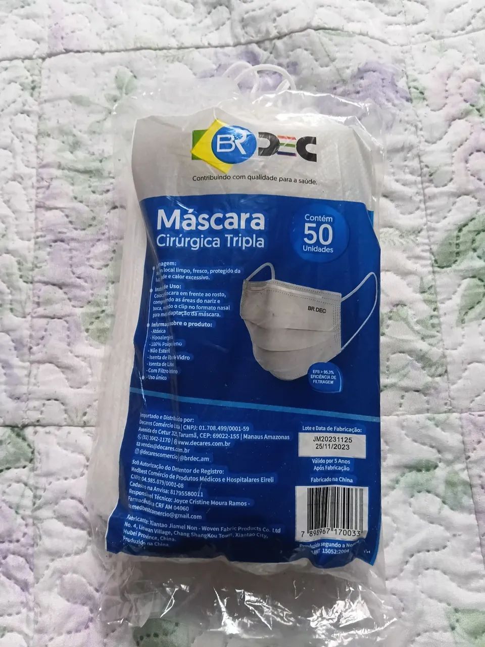 Pacote de máscaras 