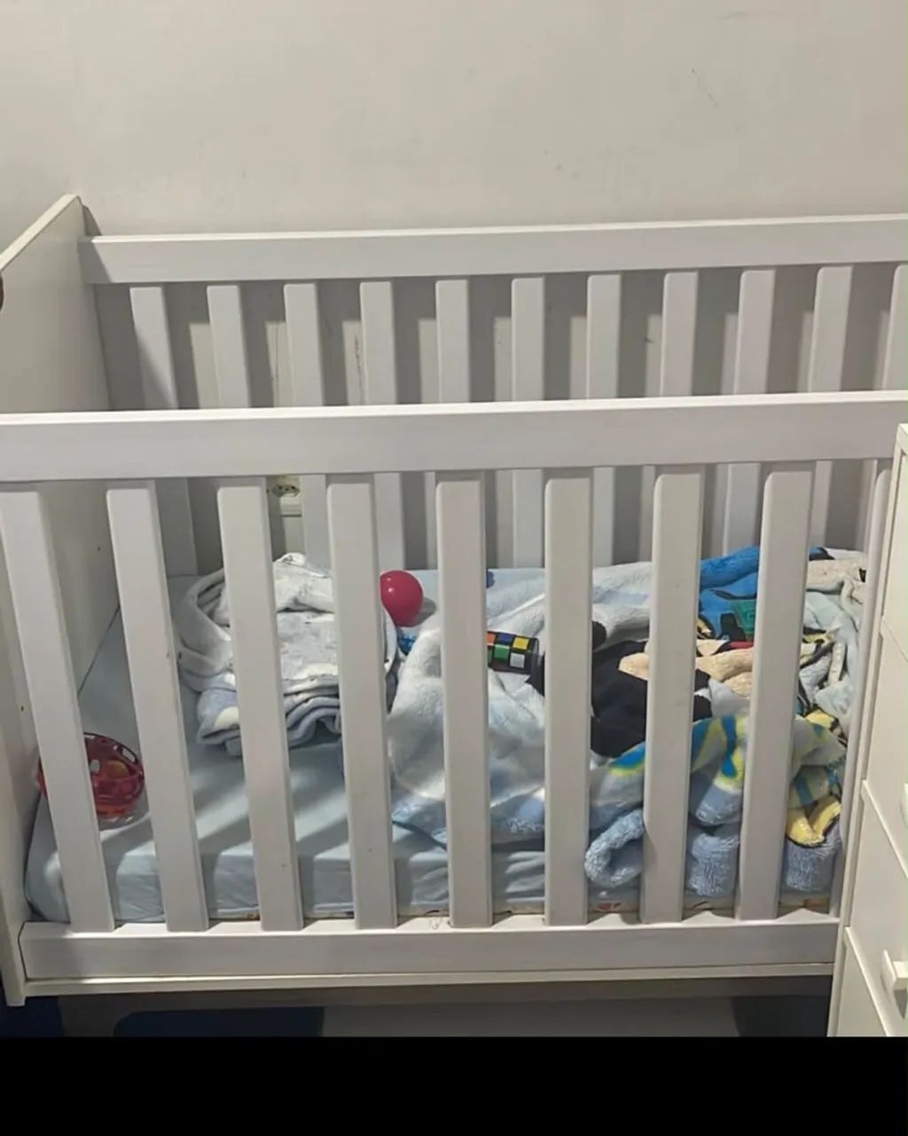 BERÇO E COMODA PARA BEBÊ - Foto 3