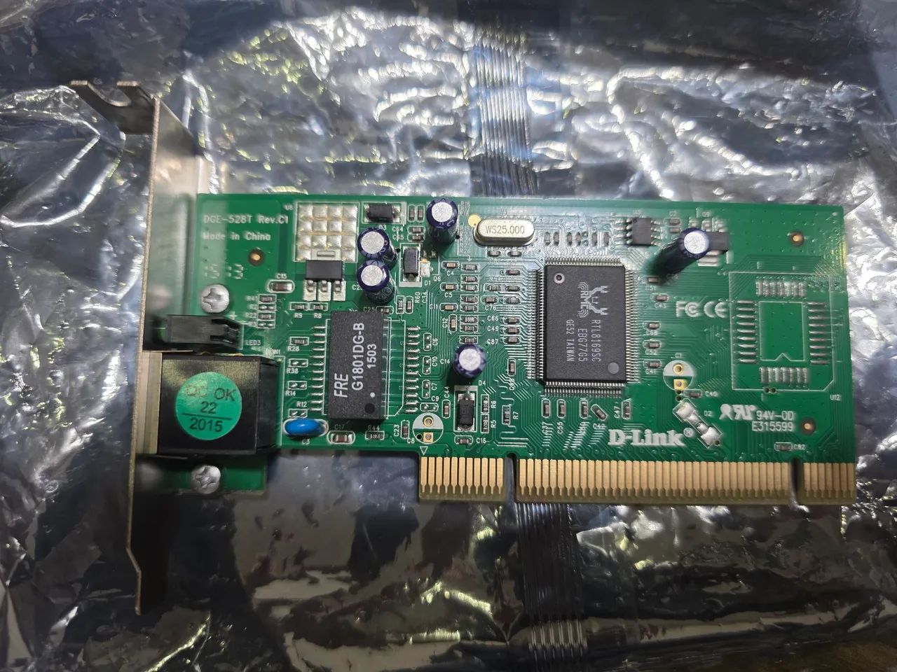Placa de rede RTL8169SC