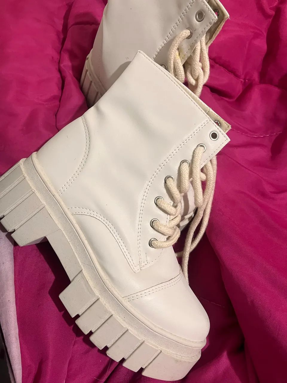 Coturno Off White - Foto 3