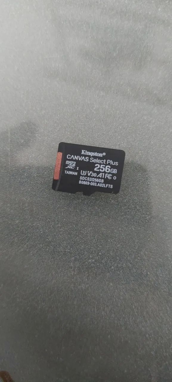 Cartão micro sd 256gb
