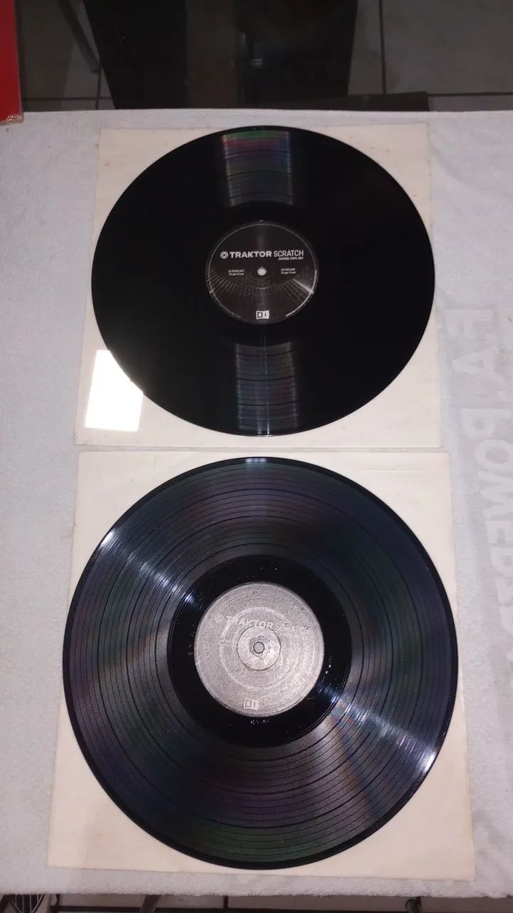 Vinil Time code Traktor Scratch Mk2 Preto (PAR) - Foto 4