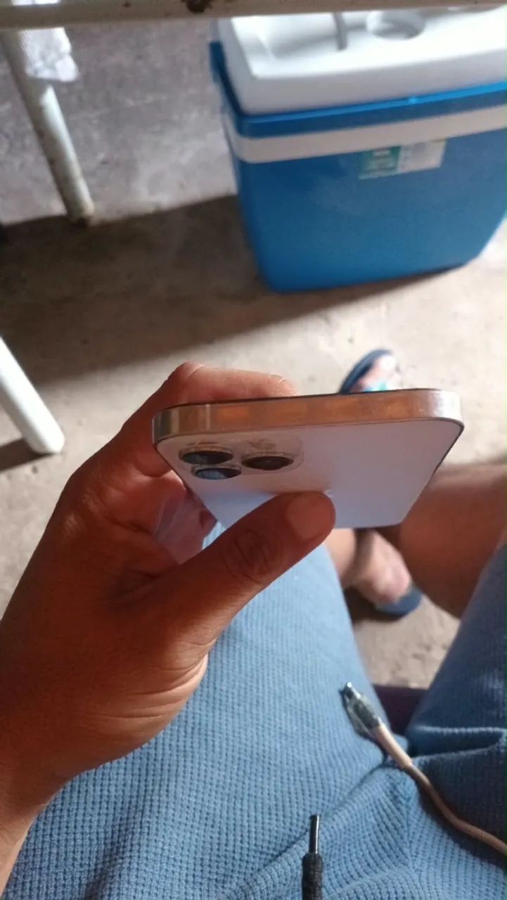 IPHONE 12 PRO MAX 128GB TROCO EM ANDROIDE  - Foto 5