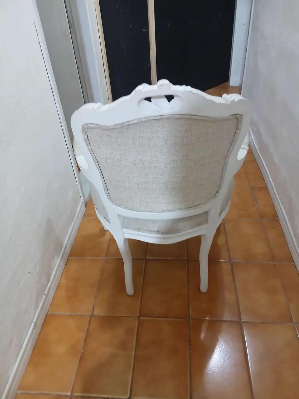 Cadeira de cedro estilo Luiz XV  - Foto 3