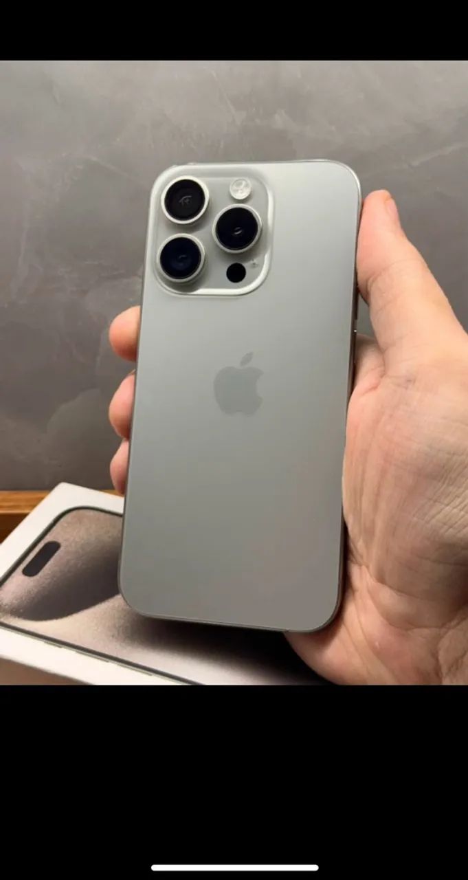 iPhone 15 pro 256 gigas no boleto  - Foto 5