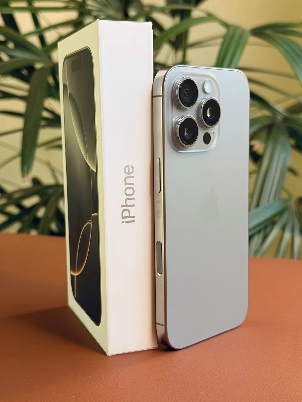 IPHONE 16 PRO 256GB - NATURAL - Celulares e Smartphones - Santa