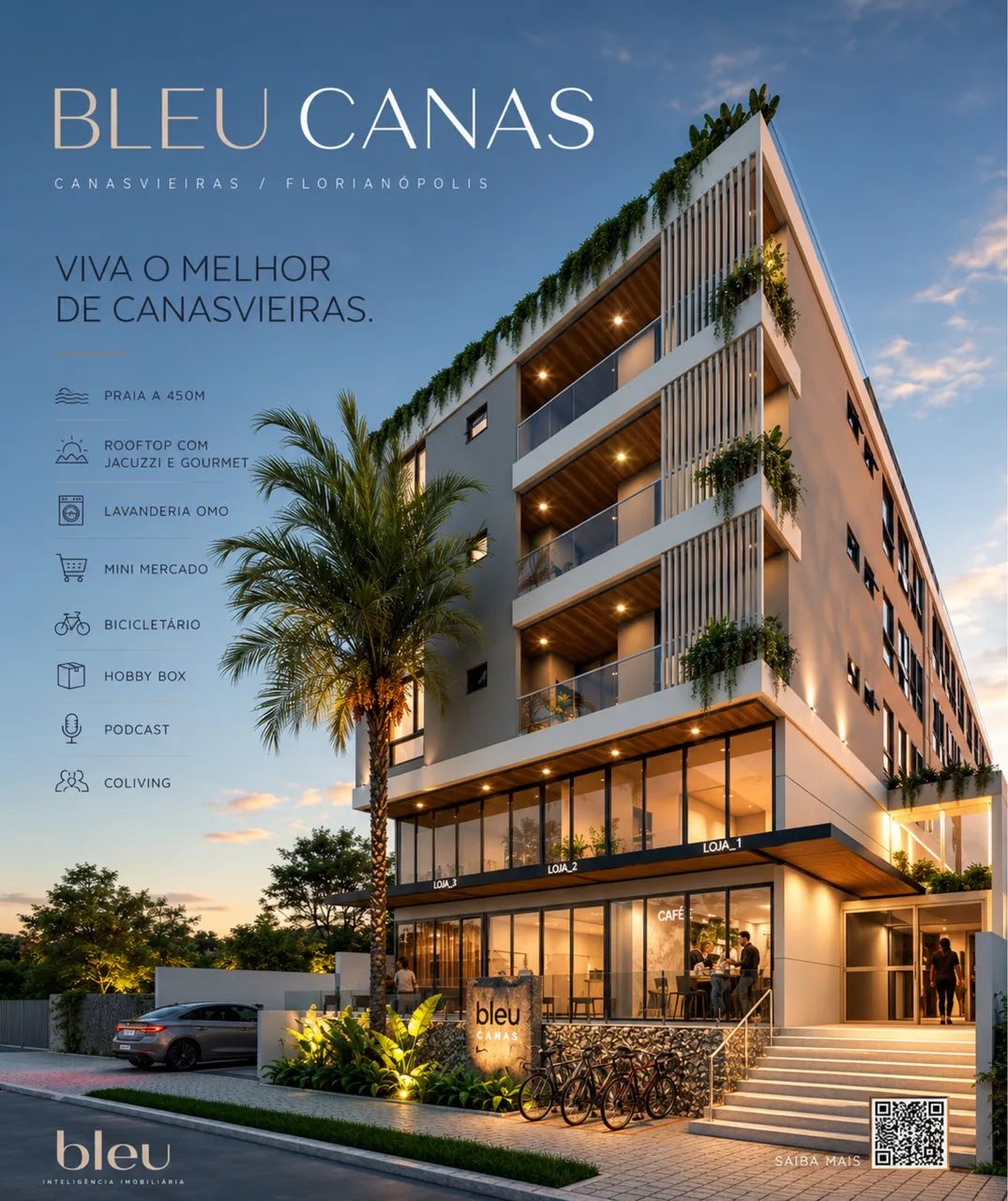 Vendo Studio novo prédio moderno vista mar 